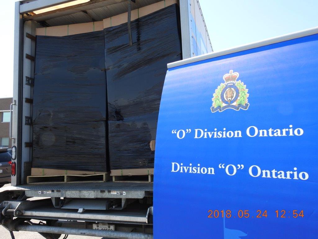 OPP find illegal tobacco in crashed rental truck