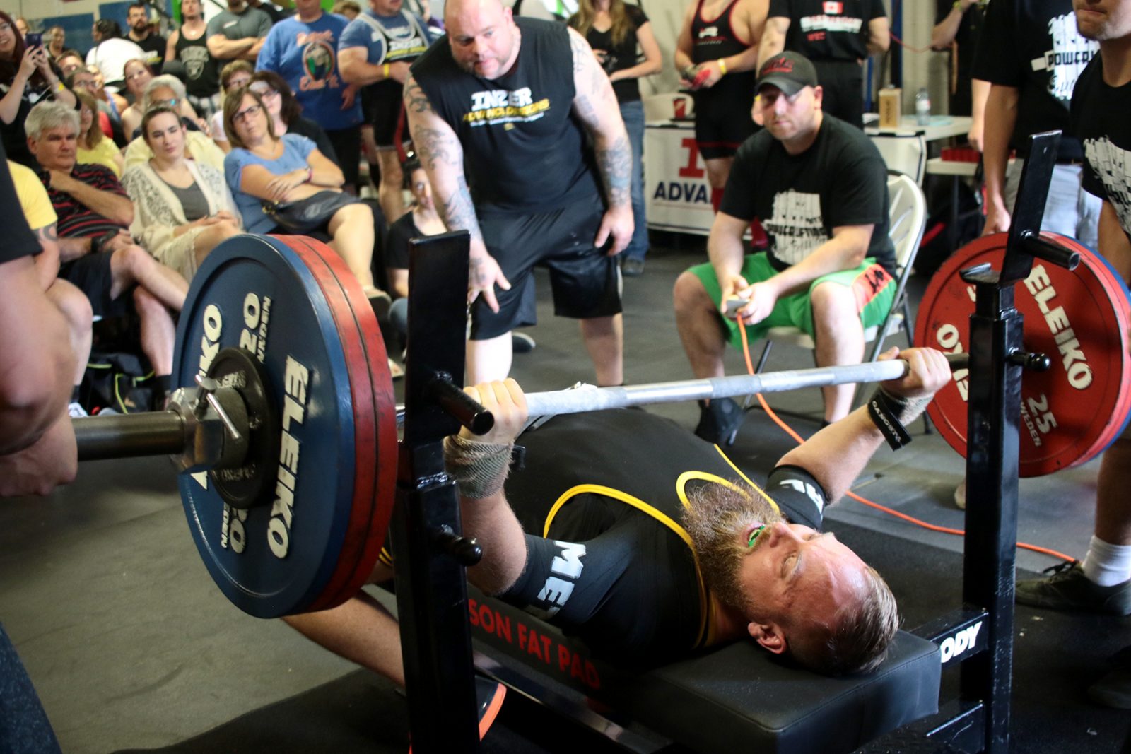 Quest holds weekend powerlifting competition