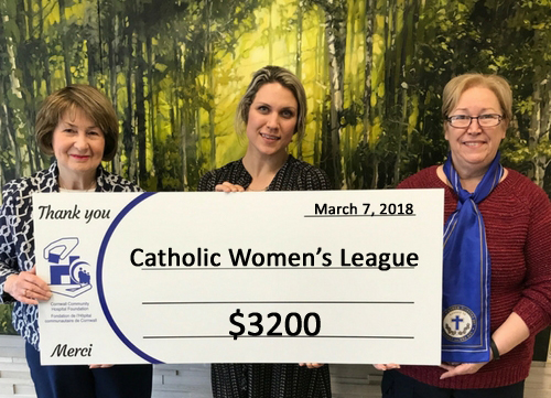 Catholic Women’s League donates to CCHF