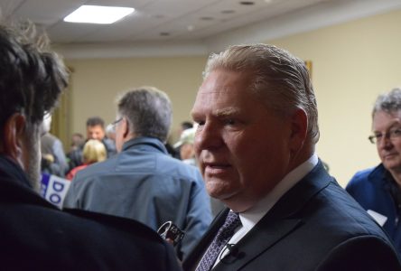 Doug Ford stops in Cornwall