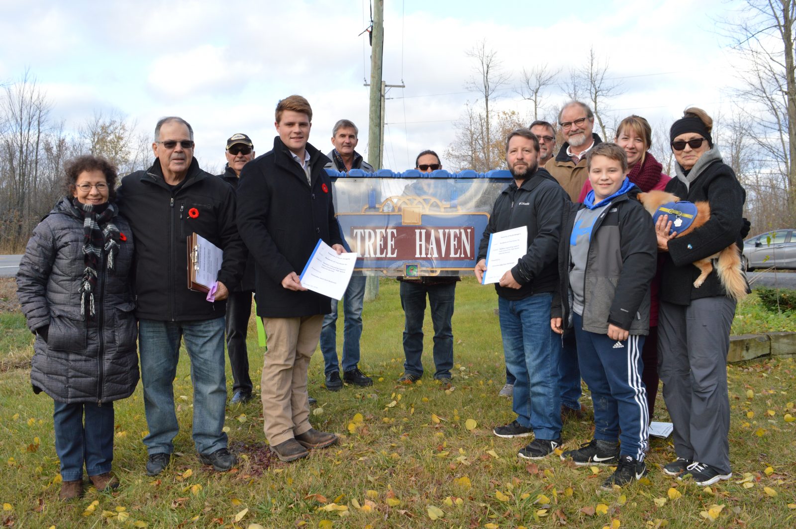 Tree Haven Rd. residents petition for high speed internet
