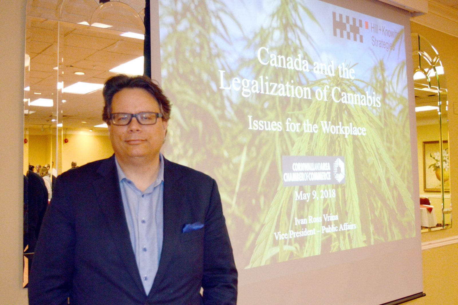 Chamber held weed workplace workshop