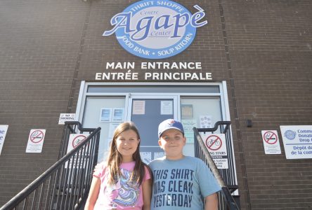 Children start Agapè Centre donation challenge