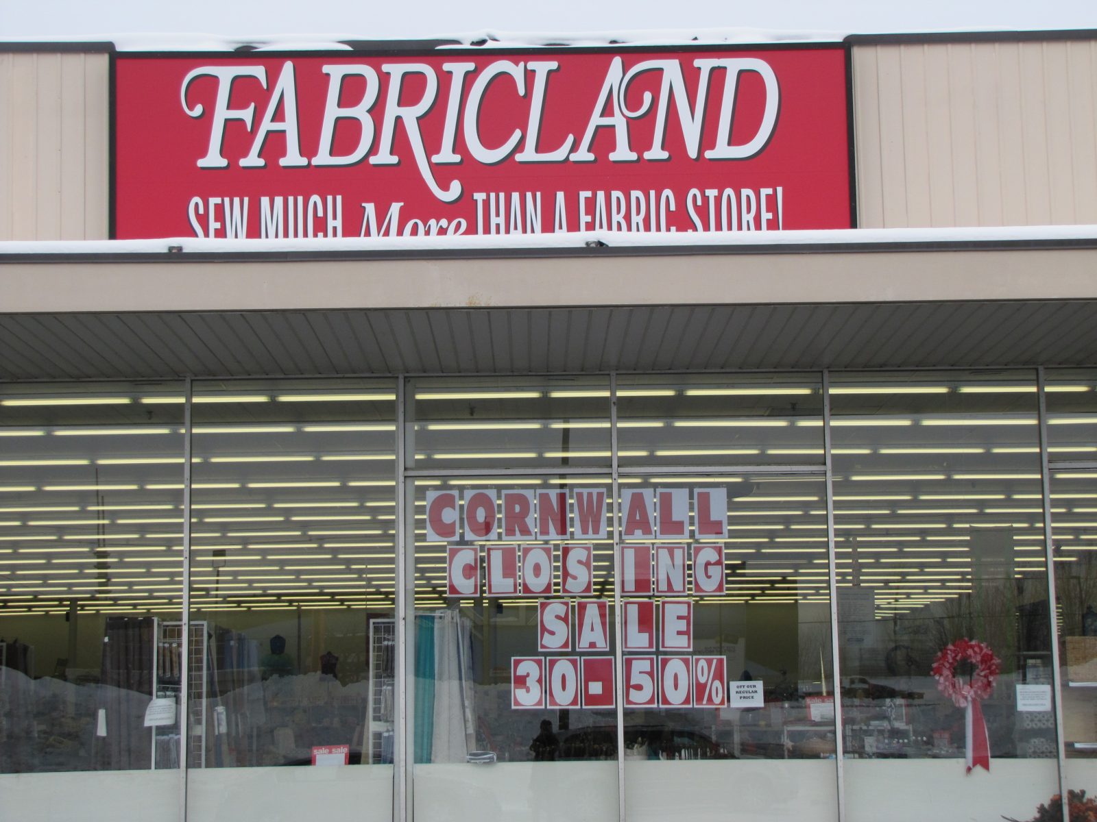 High taxes force out Fabricland
