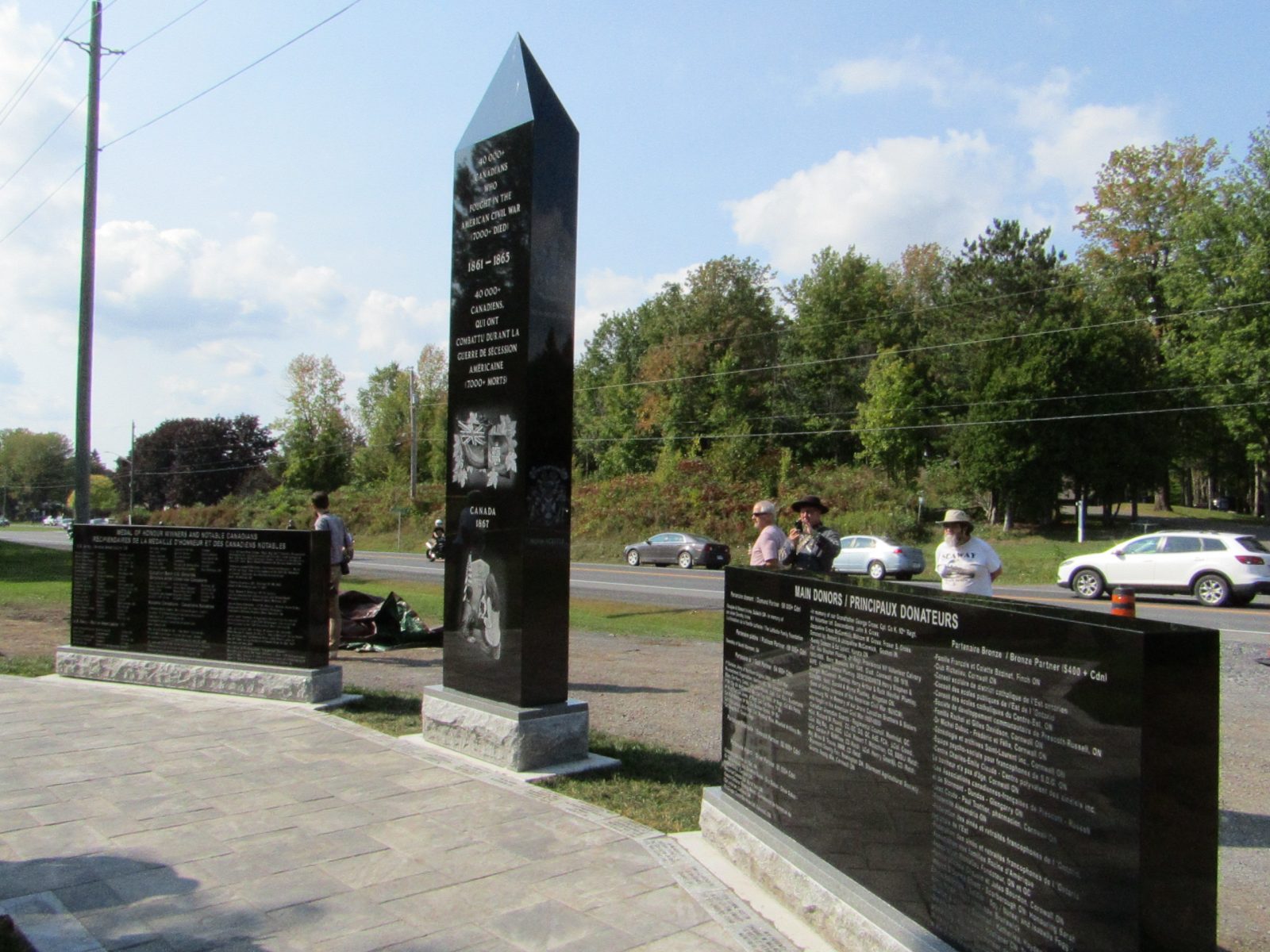 Lost Villages unveil Civil War monument
