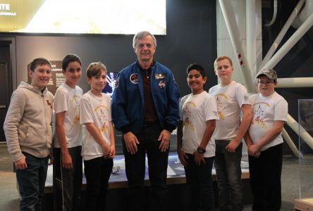 Cornwall robotics club meet’s astronaut