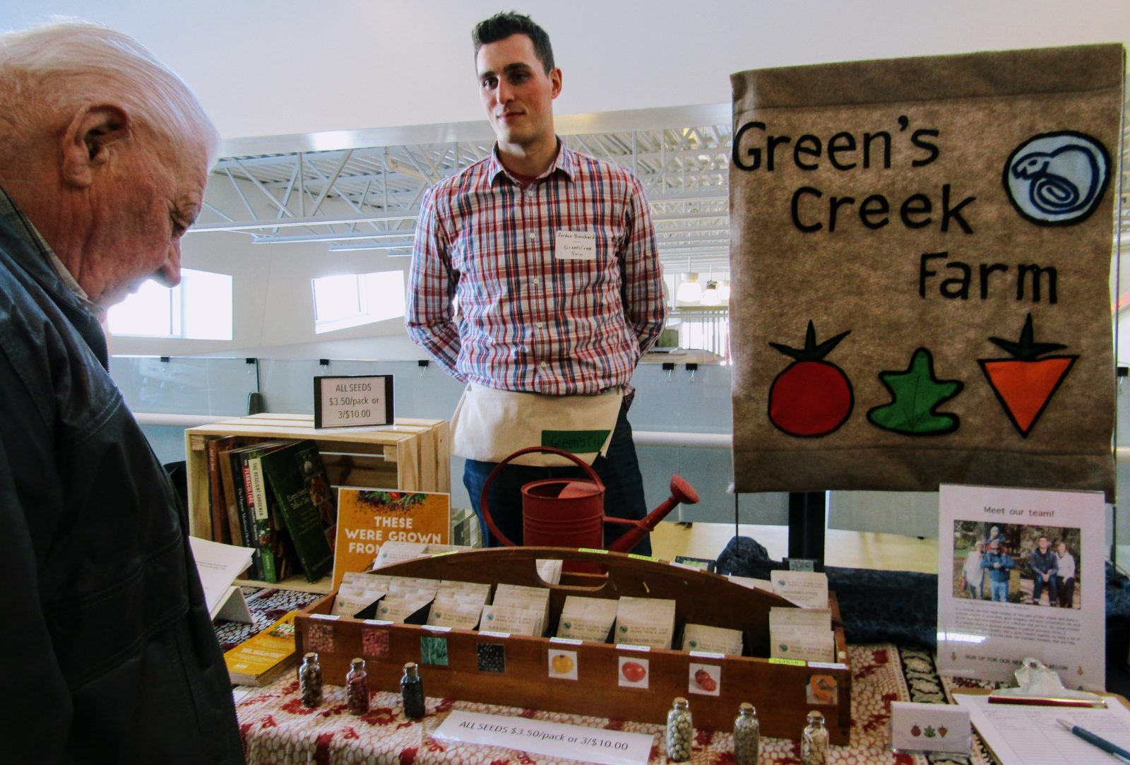 Green thumbs up for third annual Seedy Saturday