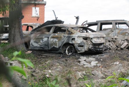 Nine vehicles torched, arson investigation likely
