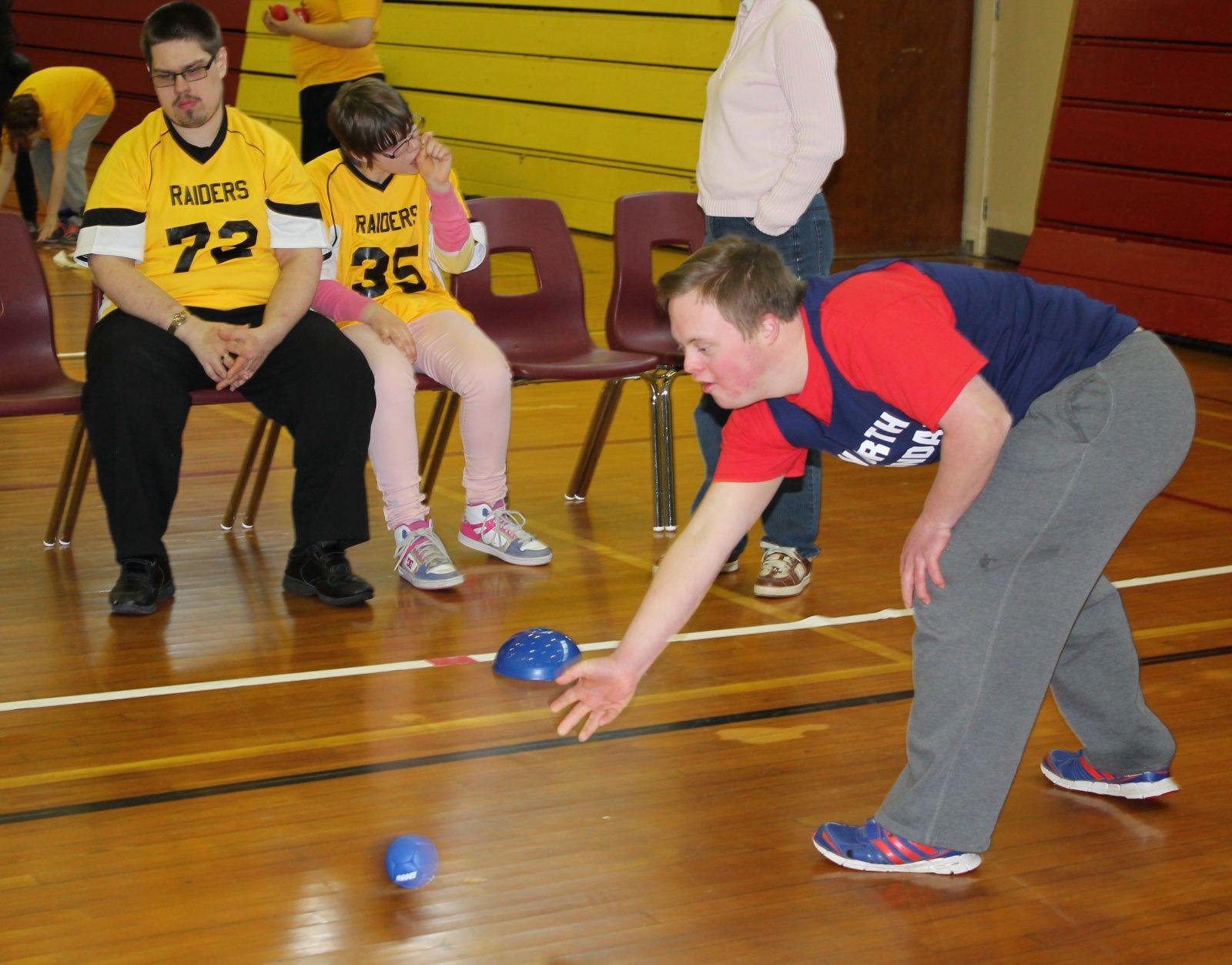 Bocce ball tournament a hit for students and cops