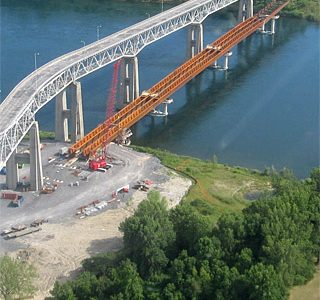 Rain-free summer keeps bridge work on schedule