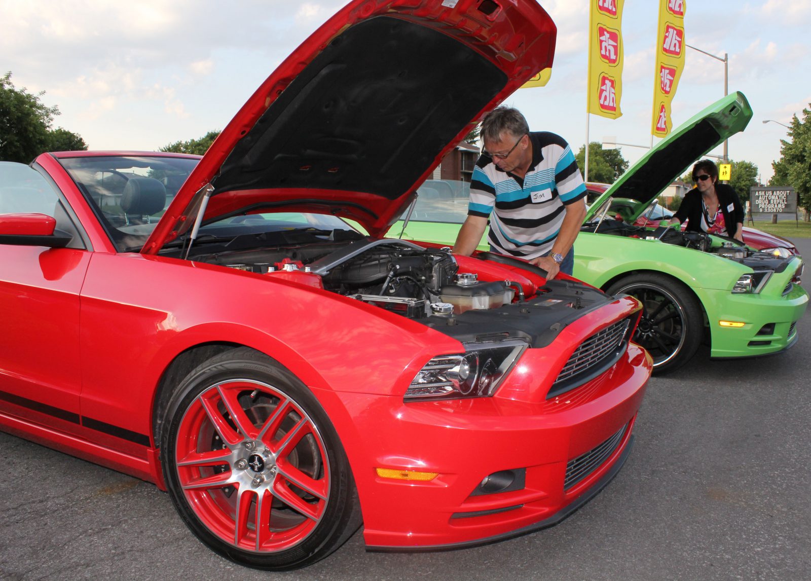 Car club revved up for Mustangs