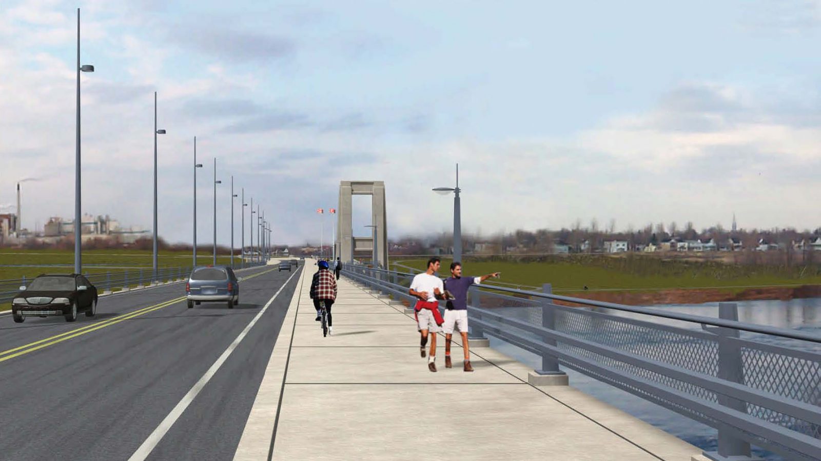 Cyclists have high expectations for new low-level bridge