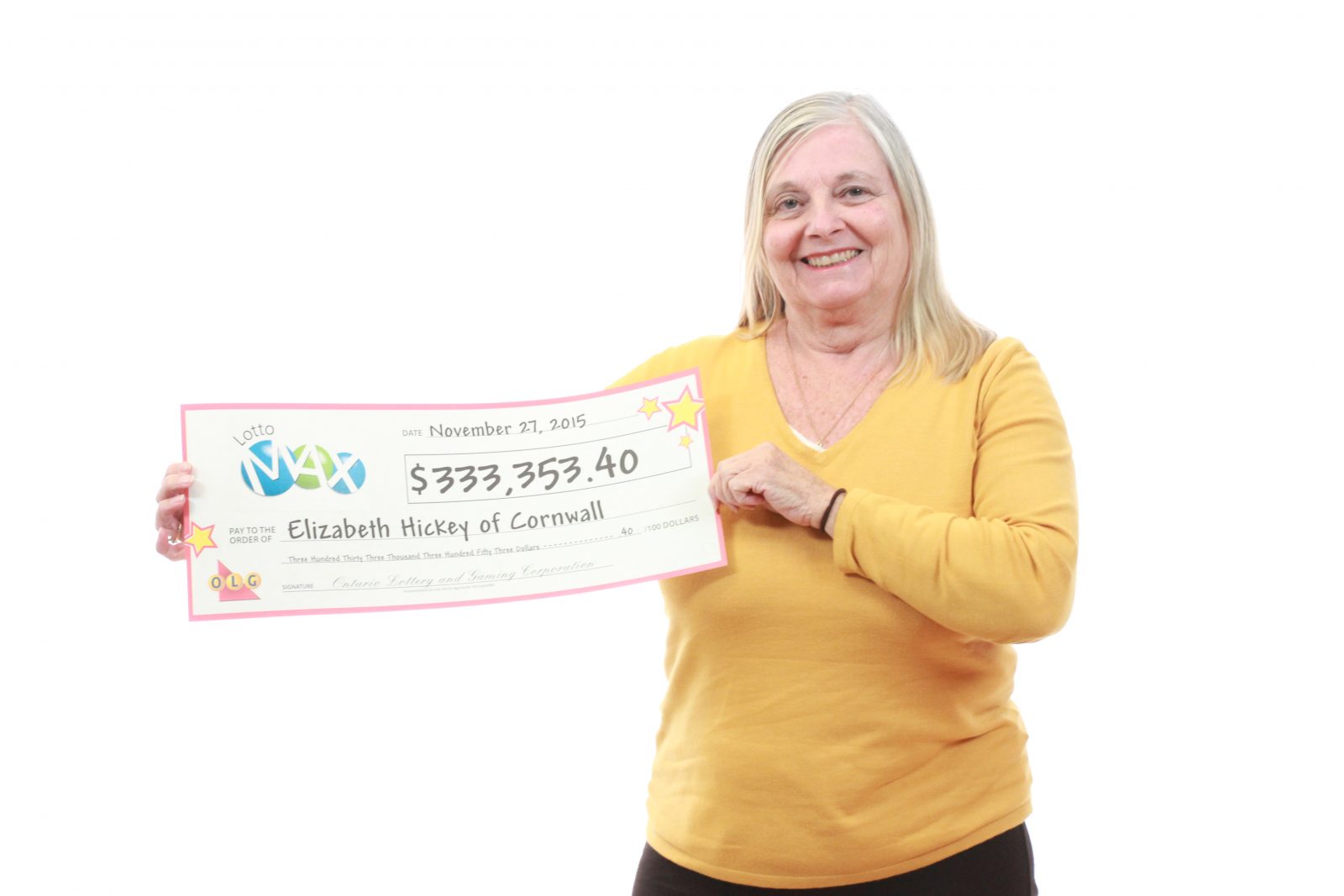 Cornwall woman ID’d as owner of winning lottery ticket