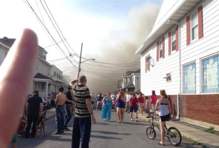 Massive fire engulfs east-end homes, vehicles