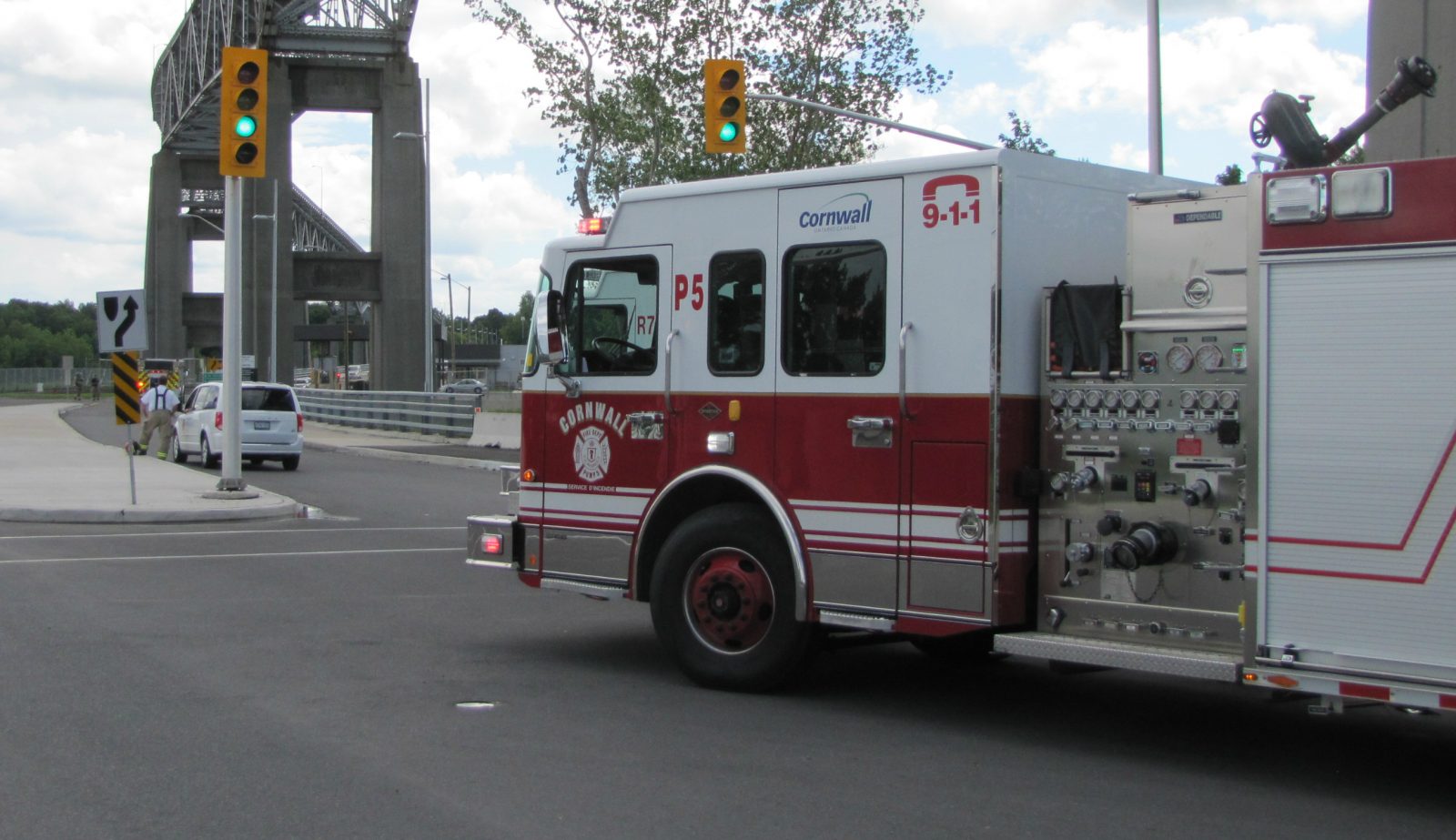 BRIDGE RE-OPENS: Fire department concludes gas leak investigation