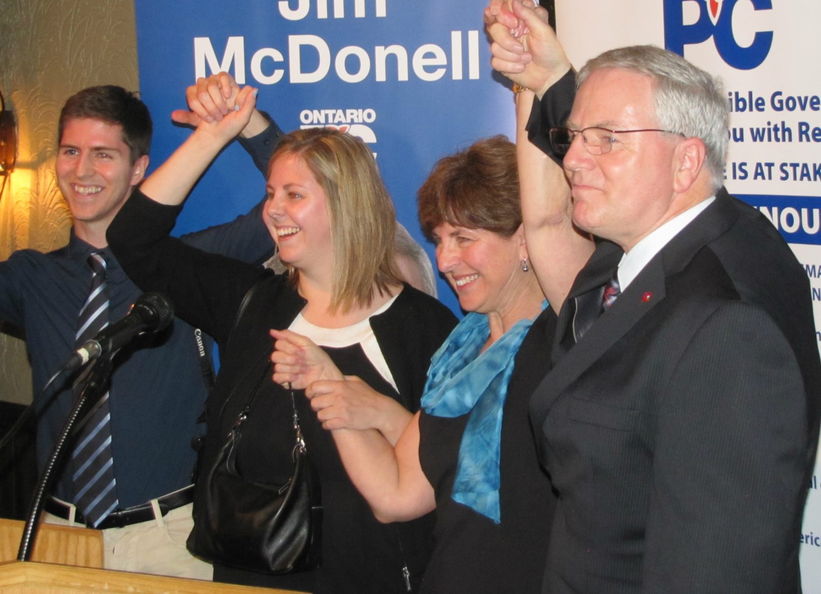 RETURN TRIP: McDonell wins re-election, with ease