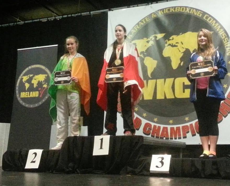 Young Cornwall teen a world kickboxing champion