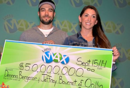 Former city resident wins $50M Lotto Max prize