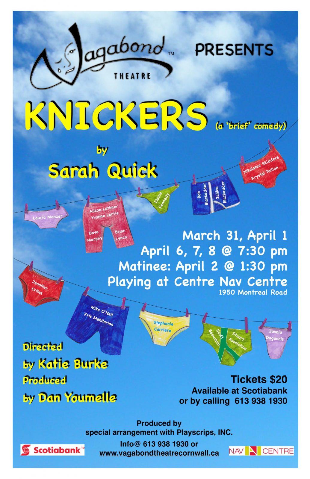 ‘Knickers’ comes to NAV Centre
