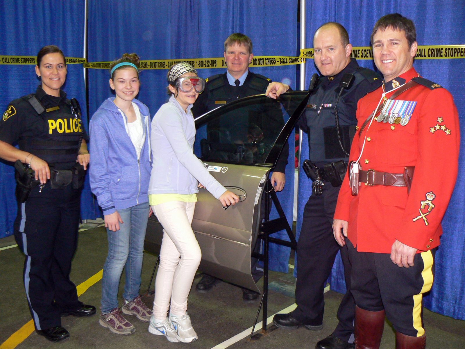 Racing Against Drugs spreads its message at armouries