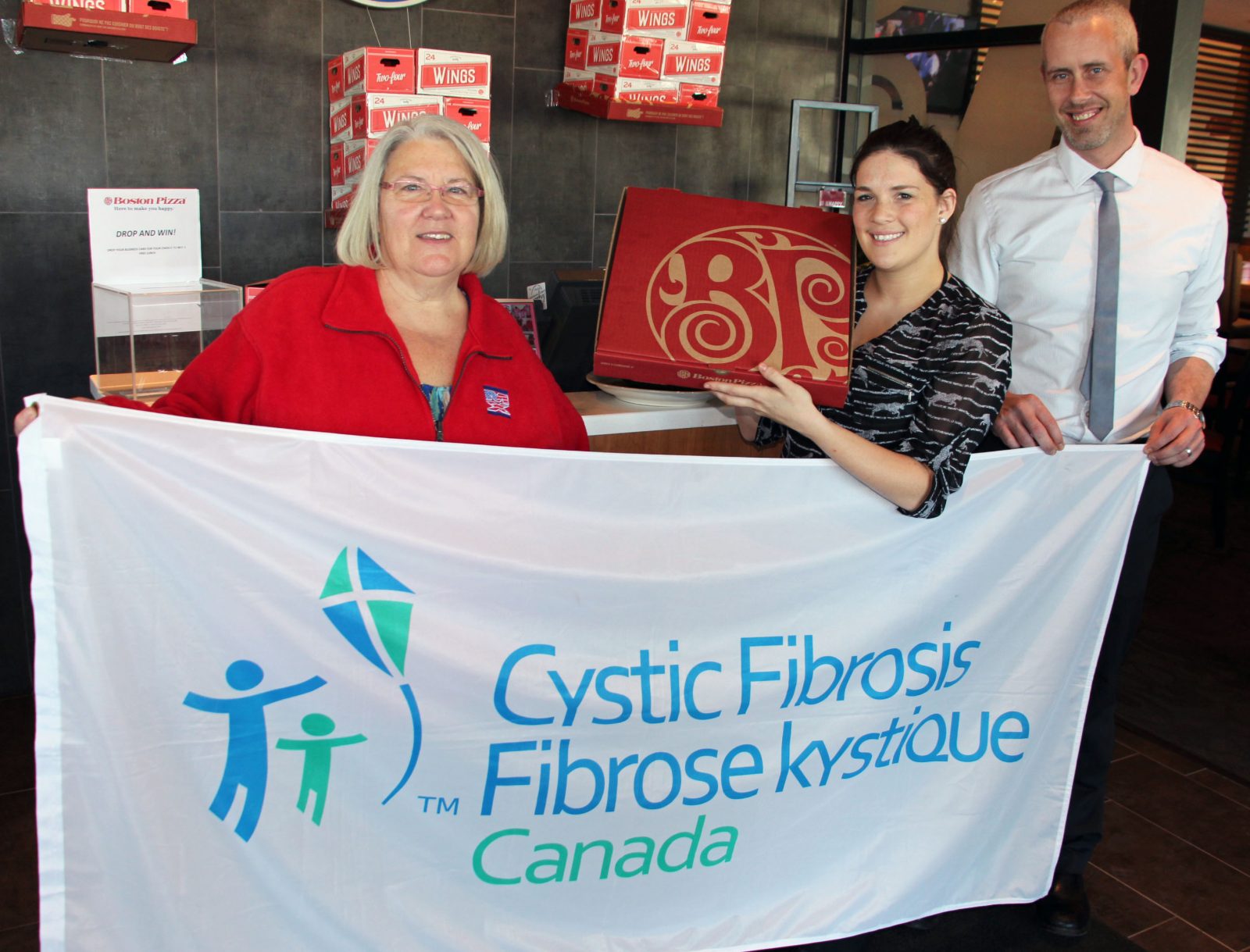 Serving up support for cystic fibrosis