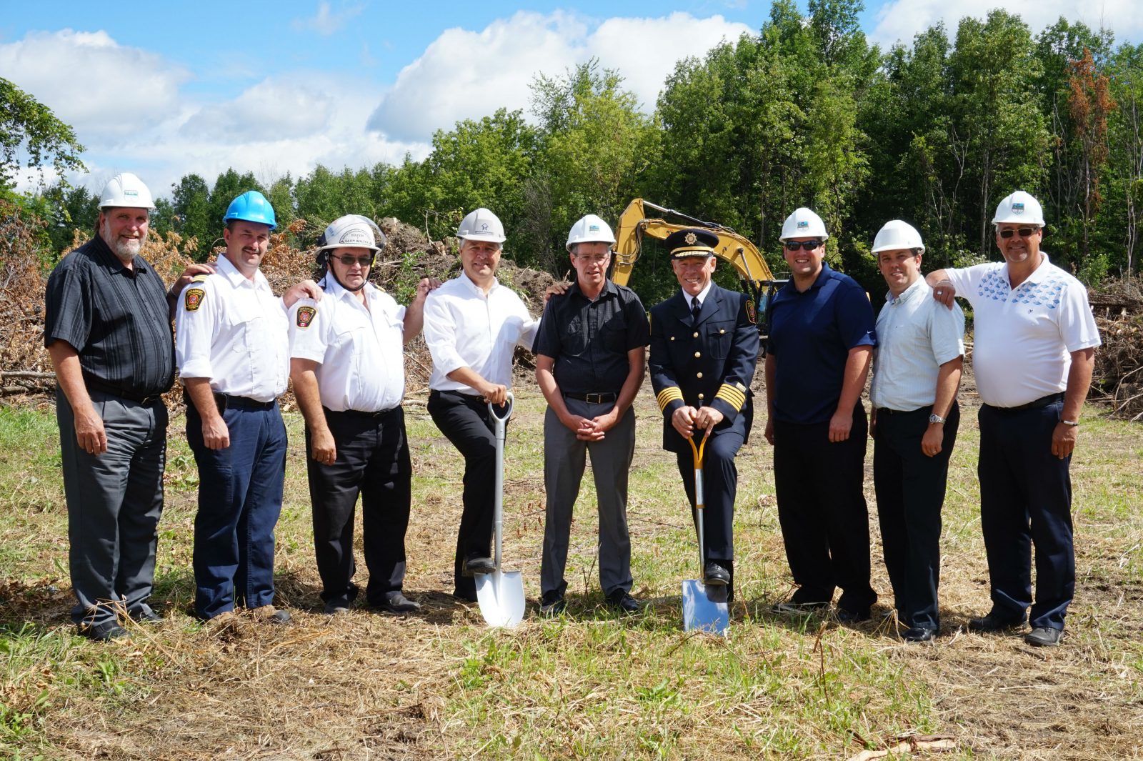 New fire hall east of Cornwall officially under construction