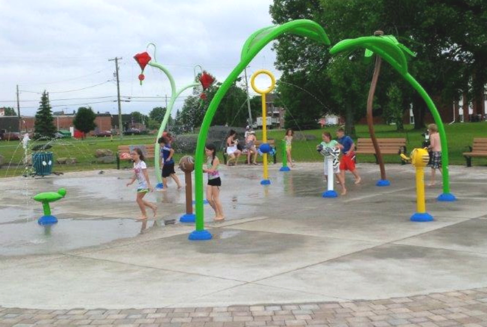 City tennis courts and splashpads open today