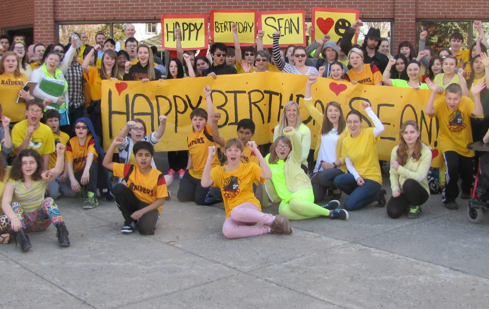 HAPPY BIRTHDAY SEAN!: Schools celebrate big day for young cancer battler