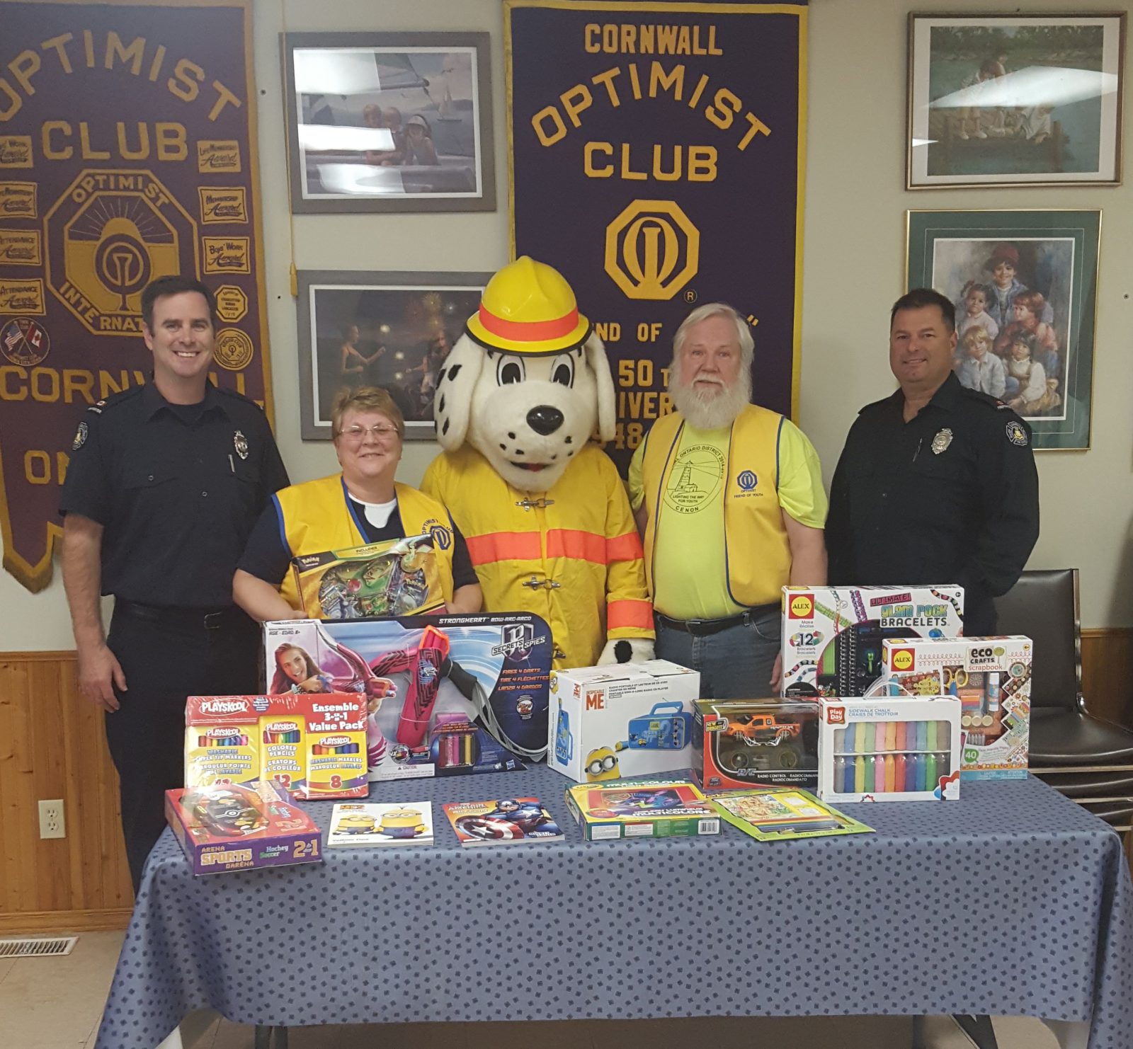 Optimist Toy Drive has launched