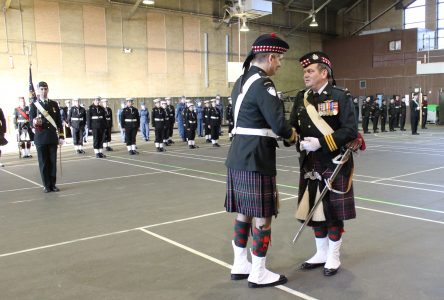 UP THE GLENS: SD & G Highlanders inducts new commanding officer