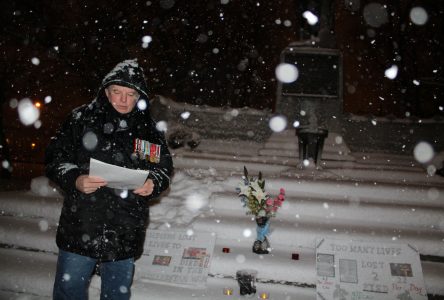 Vigil shines light on snowball effect of PTSD