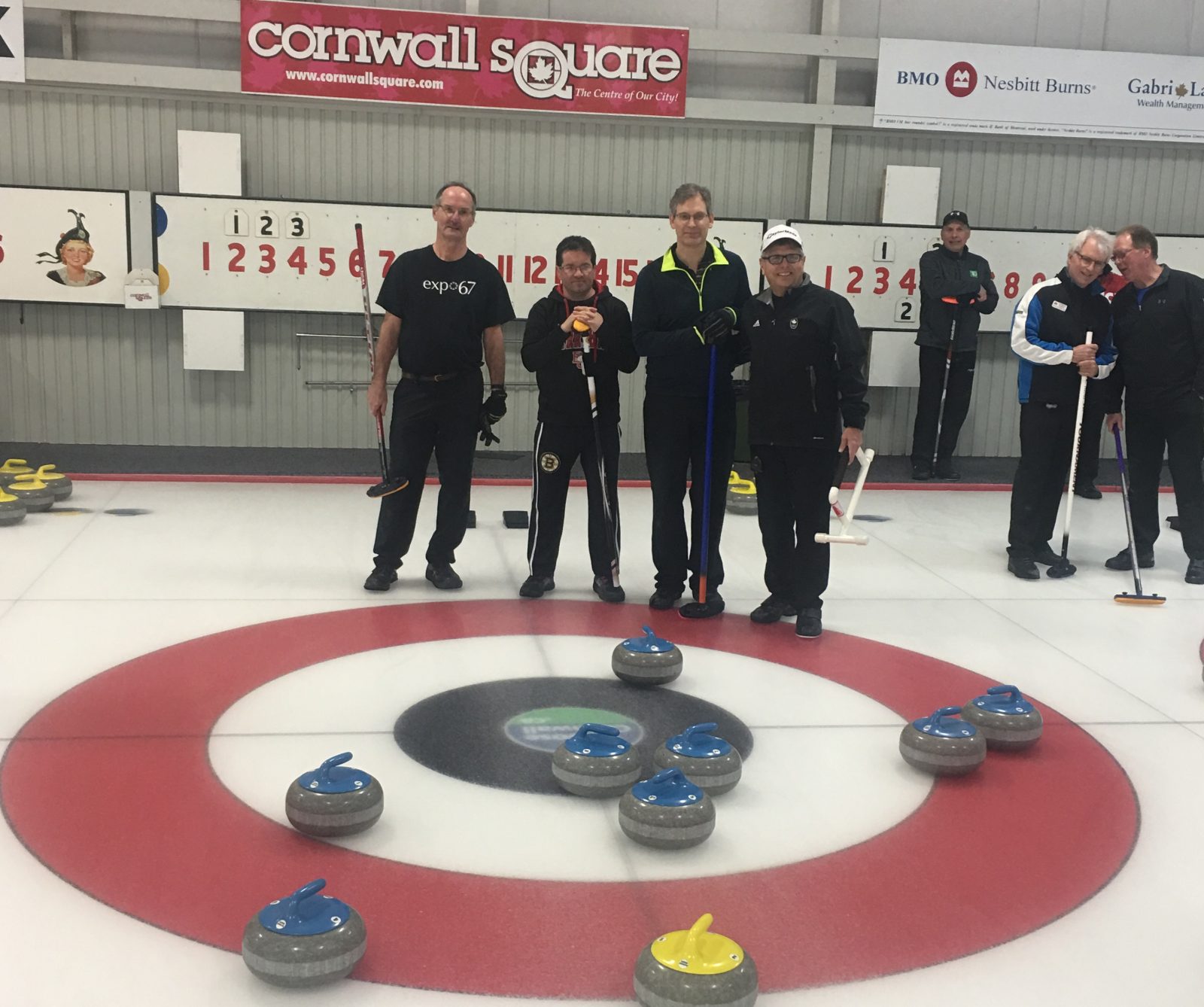 Eight ender thrown at Cornwall Curling Centre
