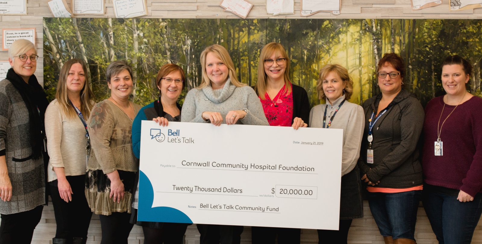 Hospital given $20K from Bell Let’s Talk grant
