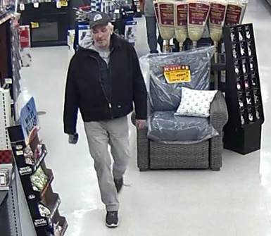 Police search for suspect in hardware store robbery