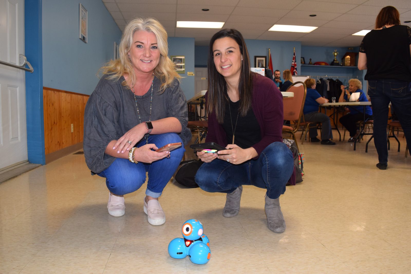 Optimist Club helps teachers learn with robots