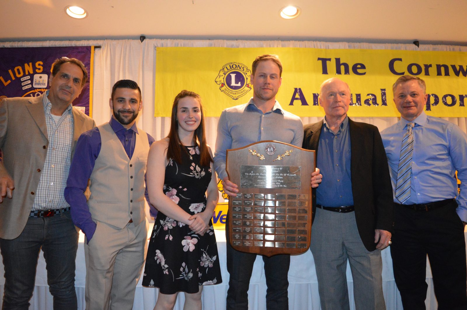 Jesse Winchester wins Lions Club top sports personality award