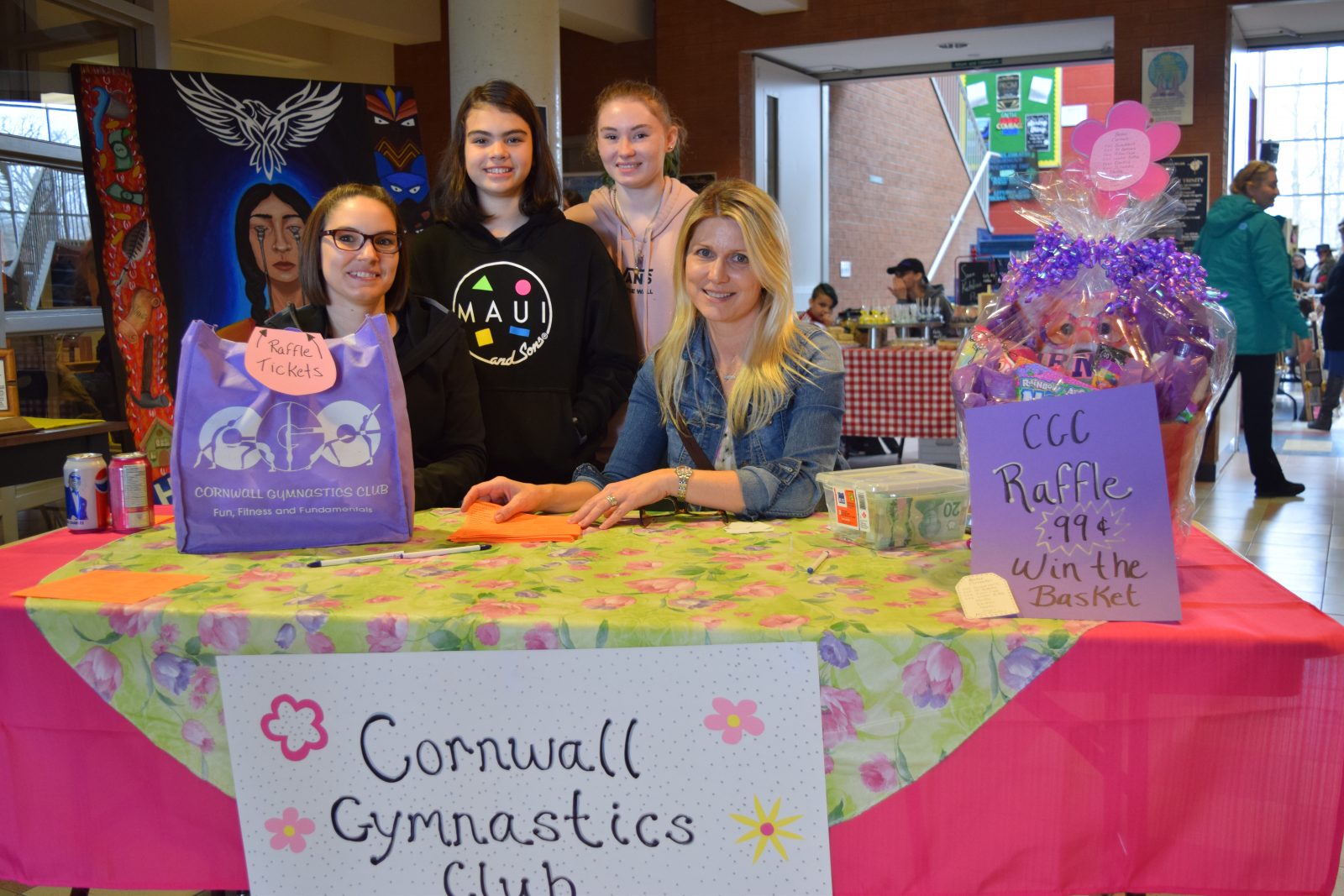 Craft sale raises funds for Cornwall Gymnastics Club