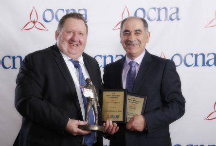 Seaway News recognized at OCNA