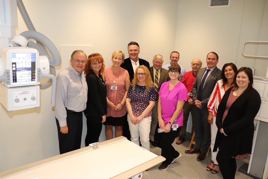 Hôpital Glengarry Memorial Hospital installs new X-ray machine
