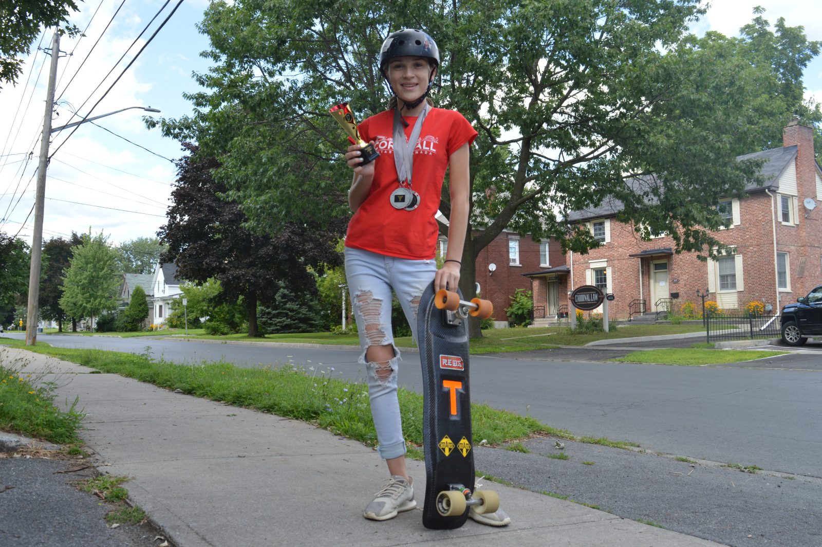 Local teen works to attend World Slalom Skateboarding Championship