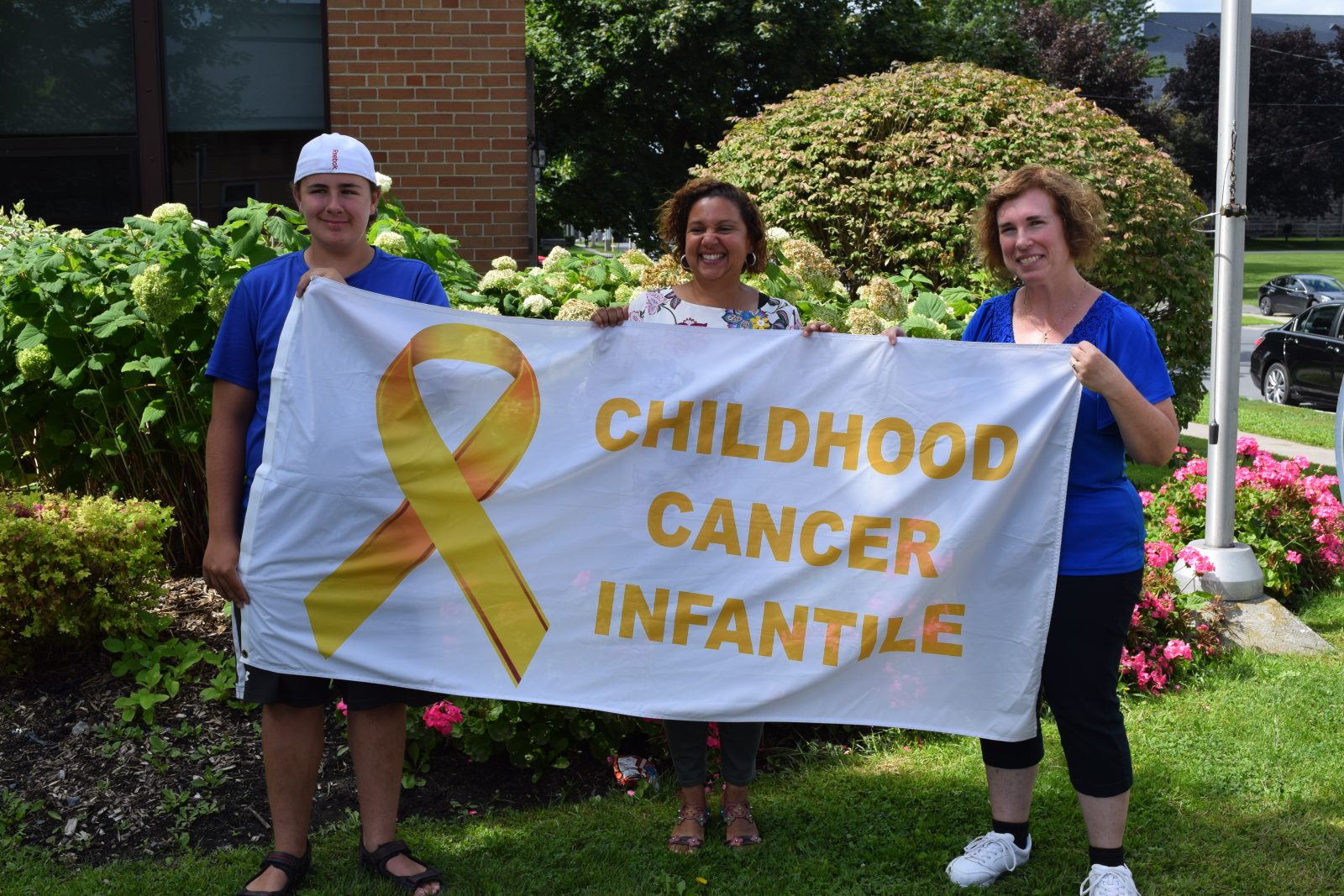 Raising awareness for childhood cancer