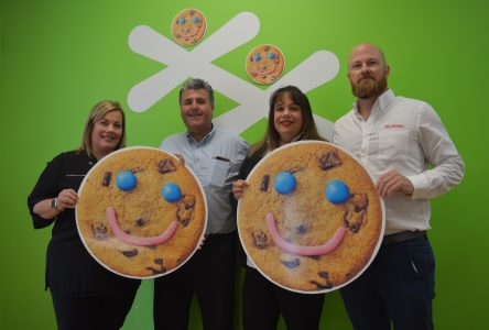 Smile Cookies supporting local Boys & Girls Club