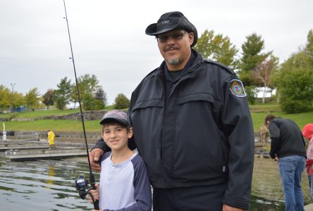 Kids, Cops and Fishing fun