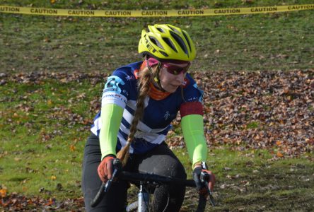 Cyclecross competitors race in Cornwall