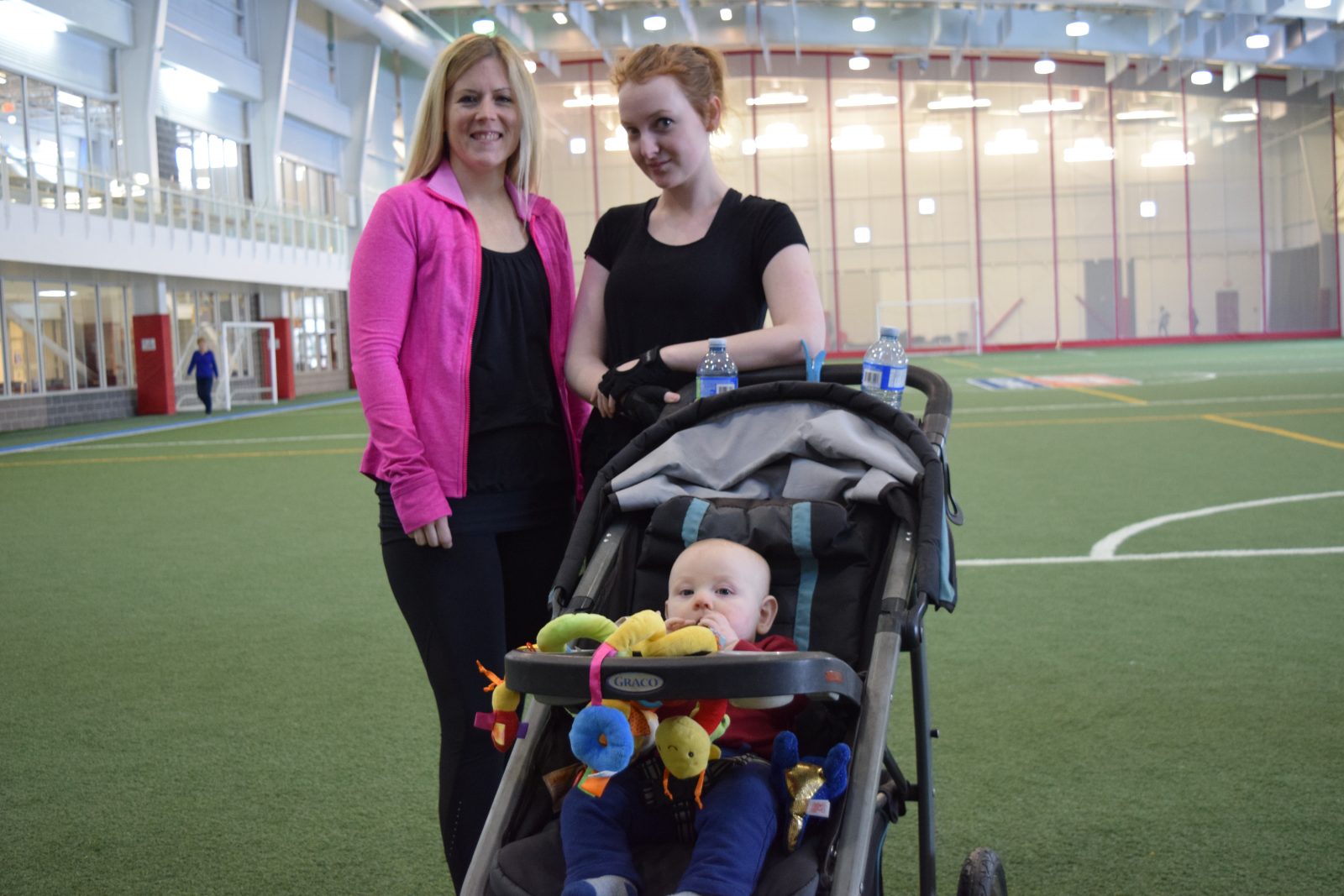 New moms and babies staying fit