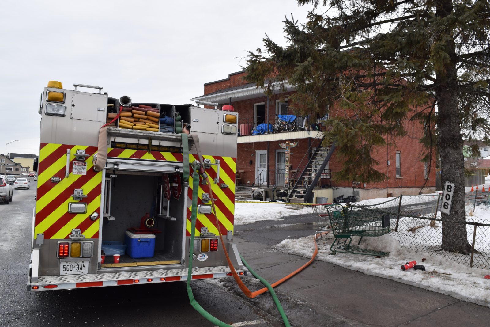 Early morning fire results in injuries