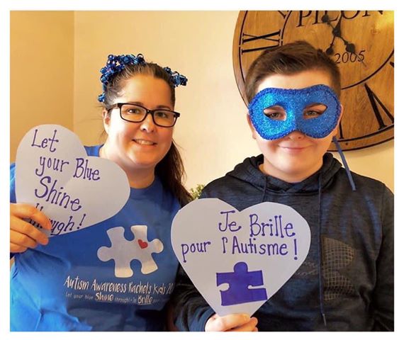 Let your blue shine through for World Autism Awareness Day
