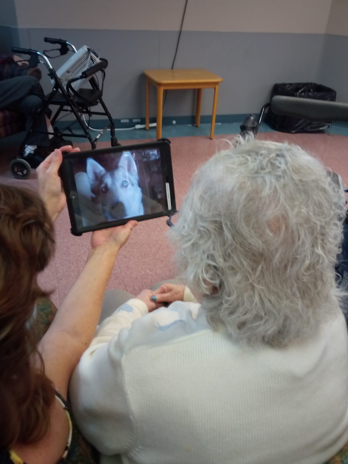Donated iPads support seniors