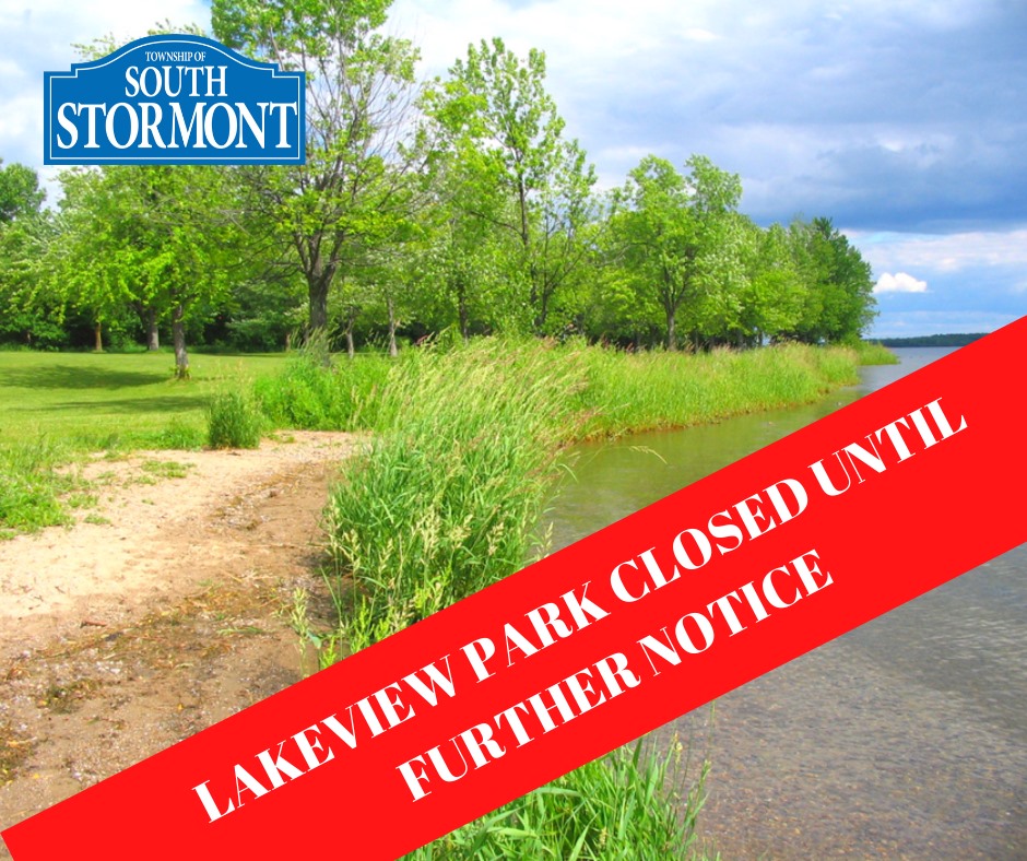 Lakeview Park closed because of COVID concerns