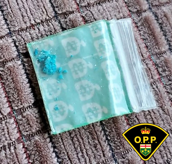 OPP seize suspected blue fentanyl